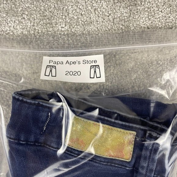 Freeman T. Porter Jeans Women's XS Cigarette Skinny Dark Wash European Denim - Picture 13 of 13